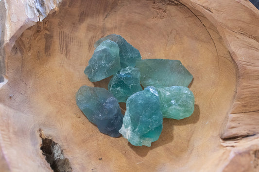 Fluorite Verde grezza